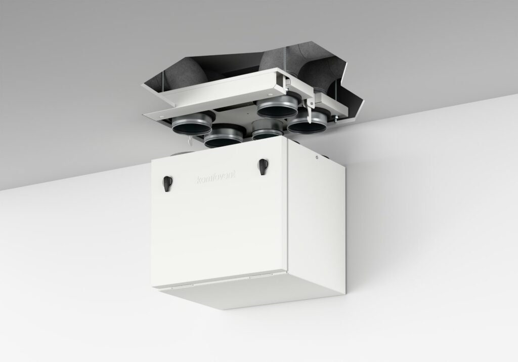 Quick mounting plate for Komfovent Domekt R 350 V C8 – faster, cleaner and more flexible installation